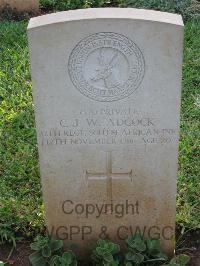 Dar Es Salaam War Cemetery - Adcock, Cecil John Wilton